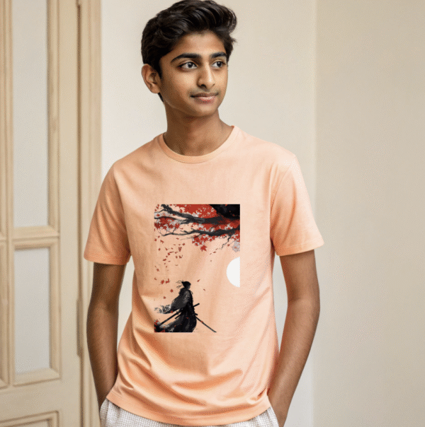 "Samurai Autumn " T-shirt - Image 3